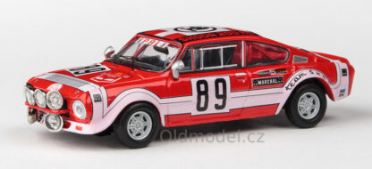 Škoda 200RS (1974) 1:43 - Rallye Šumava 1975 #89 Šedivý - Janeček