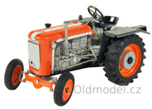 Plechová hračka Traktor Kubota na klíček