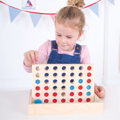 Bigjigs Toys Čtyři v rovině - Image 2