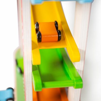 Bigjigs Toys Dřevěná automobilová závodní dráha - Obrázek 3