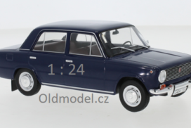 Modely autíček Lada 1200 – modrá tmavá