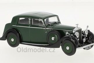 Nádherný model auta Rolls Royce 25/30 Thrupp & Maberly, v barvě zelená / černá