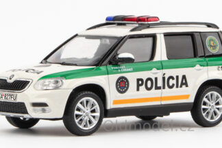 Model autíčka Škoda Yeti FL (2013) 1:43 - Polícia SR