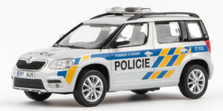 Model autíčka Škoda Yeti FL - Policie ČR , 1:43 - 143ABX-031XX - Modely autíček, kovové modely aut Škoda, Abrex