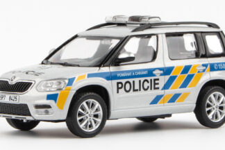 Model autíčka Škoda Yeti FL - Policie ČR , 1:43 - 143ABX-031XX - Modely autíček, kovové modely aut Škoda, Abrex