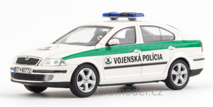 Škoda Octavia II (2004) 1:43 - Vojenská Polícia 1:43, 143ABX-001XY1, kovové modely aut Škoda, Abrex
