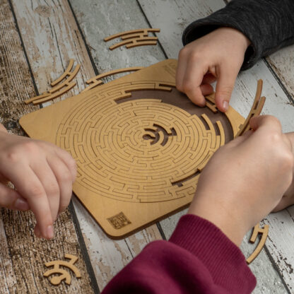 EscapeWelt Dřevěné puzzle Labyrint - Image 2