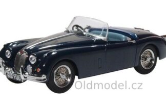 Model autíčka Jaguar XK 150 Roadster, modrá, RHD - OXF43XK150009, kovové modely aut Jaguar, Oxford
