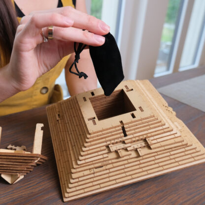 EscapeWelt 3D dřevěná skládačka hlavolamu Pyramida - Obrázek 4