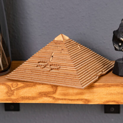 EscapeWelt 3D dřevěná skládačka hlavolamu Pyramida - Obrázek 2