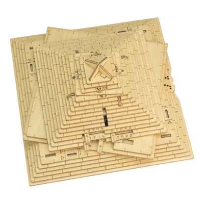 EscapeWelt 3D dřevěná skládačka hlavolamu Pyramida - Obrázek 4