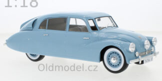 Modely autíček Tatra 87, světle modrá, 1937 - MCG18362, kovové modely aut Tatra, MCG
