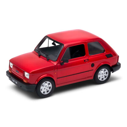 Welly Fiat 126p „Maluch“ 1:21 červený