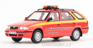 Model autíčka Škoda Felicia FL Combi (1998) 1:43 - Policie ČR, 143ABSX-730XA1, kovové modely aut Škoda, Abrex