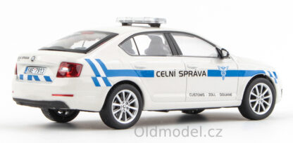 Modely autíček Škoda Octavia III (2012), 1:43, Celní správa - 143ABX-026XN1, kovové modely aut Škoda, Abrex