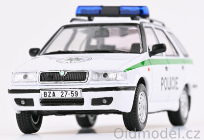 Modely autíček Škoda Felicia FL Combi (1998), Policie ČR, 1:43, 143ABS-730XA, kovové modely aut Škoda, Oldmodel.cz