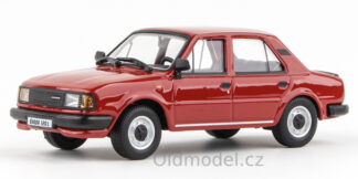 Škoda 120L (1984) 1:43 - Červeň Zemitá, 1:43, 143ABS-702WB, kovové modely aut Škoda, Modely autíček pro každého - Oldmodel.cz