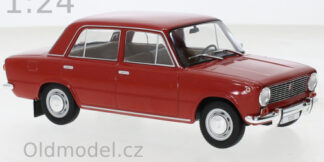 Modely autíček Lada 1200, červená, 1970 - WB124170, kovové modely aut Lada, Oldmodel.cz