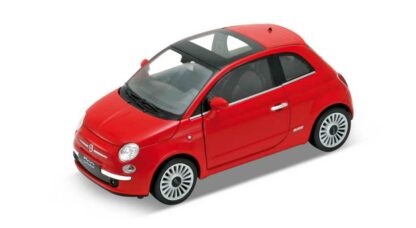 Welly Fiat 500 (2007) 1:24 červený