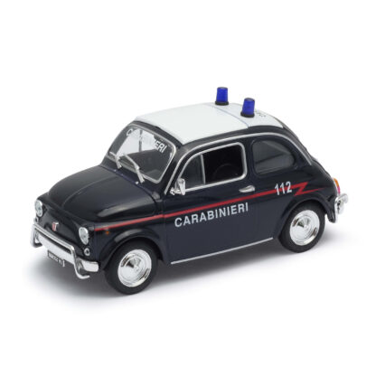 Welly Fiat Nuova 500 Carabinieri 1:24