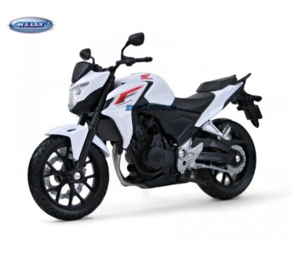 Welly - Motocykl Honda CB500F model 1:10 bílá