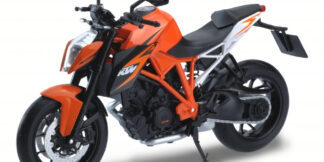 Welly Motocykl KTM 1290 Super Duke R 1:10 oranžový
