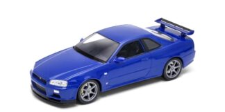 Welly Nissan Skyline GT-R -  modré 1:24