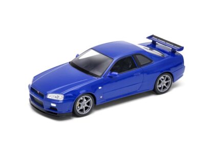 Welly Nissan Skyline GT-R -  modré 1:24