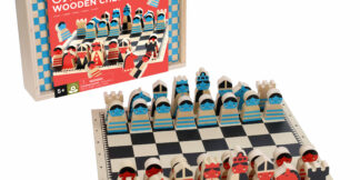 Petit Collage Dřevěné šachy Na tahu