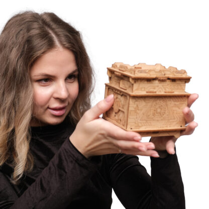 EscapeWelt 3D dřevěná skládačka hlavolamu Orbitální schránka - Image 3