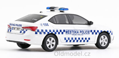Modely autíček Škoda Octavia IV RS (2020), 1:43 - MP Hradec Kálové, 143ABX-036XB02, kovové modely aut Škoda, Modely autíček pro každého - Oldmodel.cz