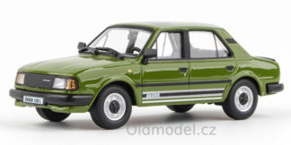 Modely autíček Škoda 120L (1984) 1:43 - Zelená Olivová, 1:43, 143ABS-702QN1, kovové modely aut Škoda, Modely autíček pro každého - Oldmodel.cz