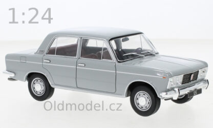 Modely autíček Fiat 125 - Special v měř. 1:24, 1970, šedá - WB124128, kovové modely aut Fiat, Oldmodel.cz.