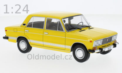 Modely autíček Lada 1600, žlutá, 1976 - WB124202, kovové modely aut Lada, Oldmodel.cz