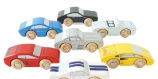Le Toy Van  Set dřevěných sportovních autíček