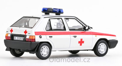 Modely autíček Škoda Favorit (1988), ZS Policie, 1:43, 143FA-708F02, kovové modely aut Škoda, Oldmodel.cz