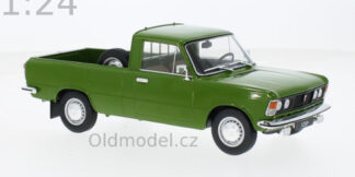 Modely autíček Fiat 125P Pick-Up 1975,  Zelená v měř. 1:24, 1975, Zelená - WB124219, kovové modely aut Fiat, Oldmodel.cz.