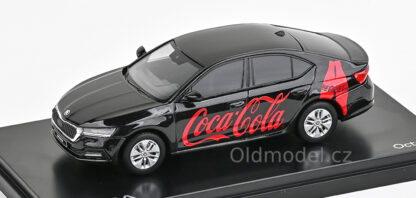 Modely autíček Škoda Octavia IV (2020), 1:43 - Coca-Cola CZ, 143FA-036F06, kovové modely aut Škoda, Oldmodel.cz