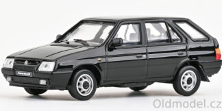 Modely autíček Škoda Forman (1993), Černá ebenová, 1:43, 143ABS-713DC, kovové modely aut Škoda, Oldmodel.cz