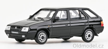 Modely autíček Škoda Forman (1993), Černá ebenová, 1:43, 143ABS-713DC, kovové modely aut Škoda, Oldmodel.cz