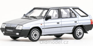 Modely autíček Škoda Forman (1993), Stříbrná Safír metalíza, 1:43, 143ABS-713AE, kovové modely aut Škoda, Oldmodel.cz