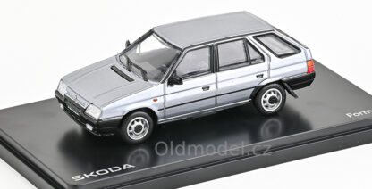 Modely autíček Škoda Forman (1993), Stříbrná Safír metalíza, 1:43, 143ABS-713AE, kovové modely aut Škoda, Oldmodel.cz