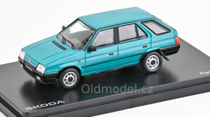 Modely autíček Škoda Forman (1993), Zelená Karibská, 1:43, 143ABS-713QY, kovové modely aut Škoda, Oldmodel.cz