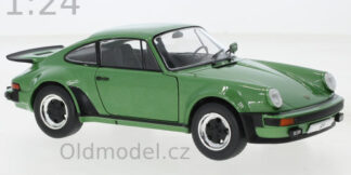 Modely autíček Porshe 911 Turbo 930, Zelená, 1:24 - WB124188, kovové modely aut Porsche od Oldmodel.cz.