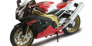 Welly Motocykl Aprilia RSV 1000R Factory 1:10 červený