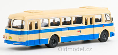 Modely autobusu 706 RTO 1:43 - ČSAD v měř. 1:43, 1960, Modrá, 143PB-003, modely autobusů, Oldmodel.cz.