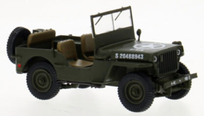 Model autíčka Jeep Willys 1:43 , Oldmodel.cz