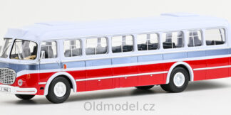 Modely autobusu 706 RTO 1:43 - Veletržní v měř. 1:43, 1960, 143PB-004, modely autobusů, Oldmodel.cz.sů, Oldmodel.cz.