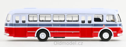 Modely autobusu 706 RTO 1:43 - Veletržní v měř. 1:43, 1960, 143PB-004, modely autobusů, Oldmodel.cz.