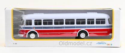 Modely autobusu 706 RTO 1:43 - Veletržní v měř. 1:43, 1960, 143PB-004, modely autobusů, Oldmodel.cz.